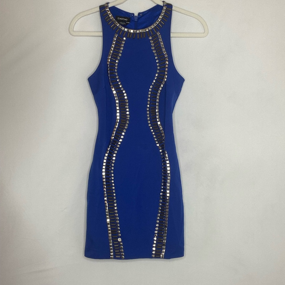 STUNNING Beaded BEBE dress